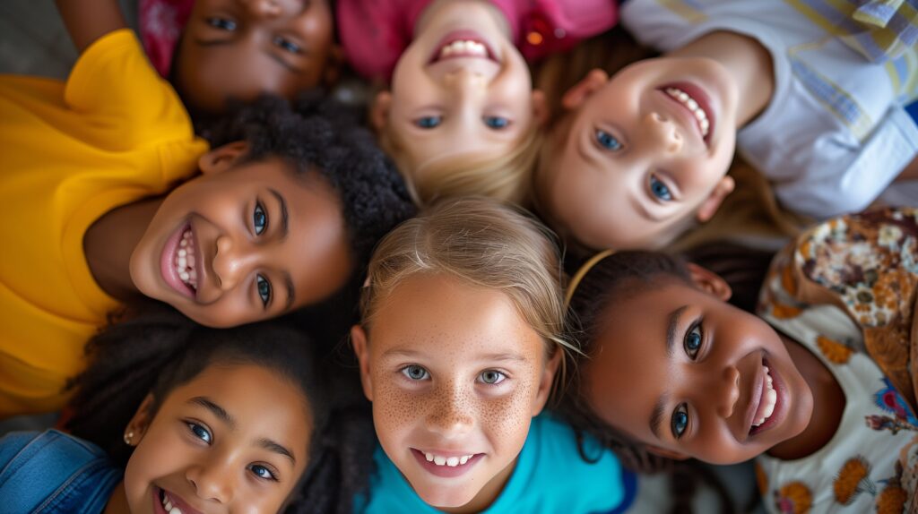 Kinderen op een internationale school in Valencia